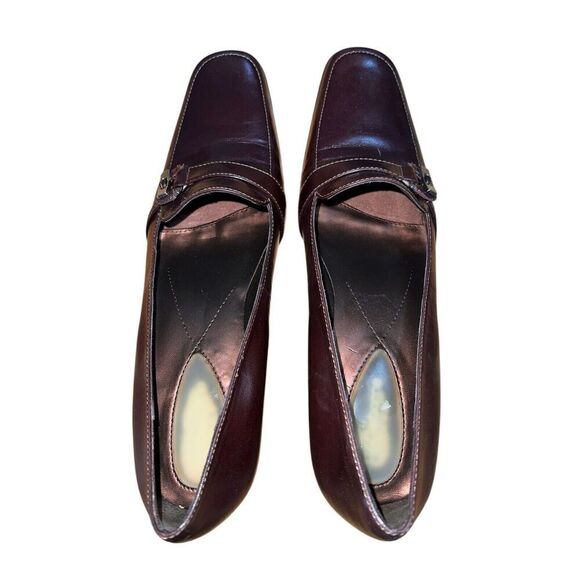 Liz Claiborne Flex Essex Square Toe Loafer Mink Vegan Brown Womens Size 10 NEW - Picture 5 of 12